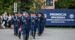 Promocja oficerska w Akademii Policji w Szczytnie