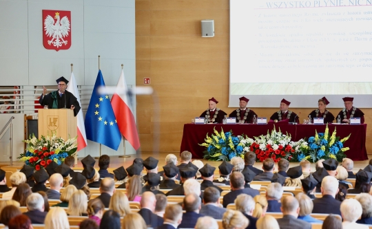 Święto UJD w Częstochowie oraz wręczenie tytułu honoris causa prof. dr. hab. Bronisławowi Sitkowi