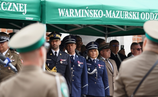 W Olsztynie uczcili 34. rocznicę powołania Straży Granicznej